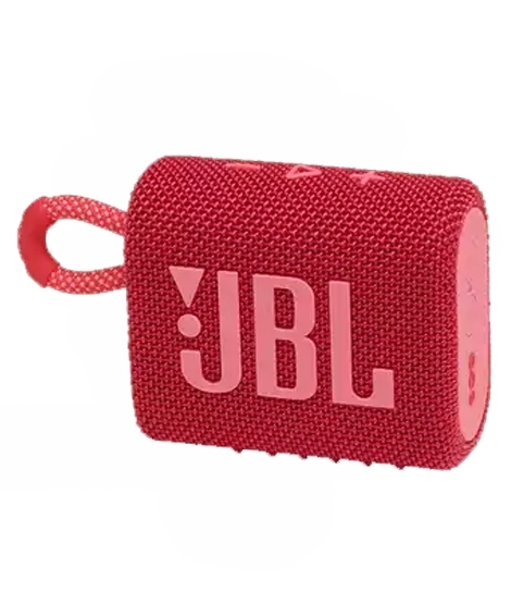 iShopping - JBL GO 3 Waterproof Portable Bluetooth Speaker Red