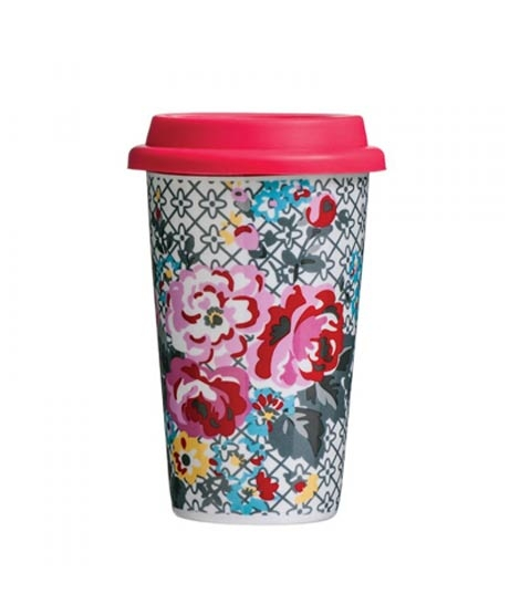 iShopping - Premier Home Pippa Floral Travel Mug (722871)