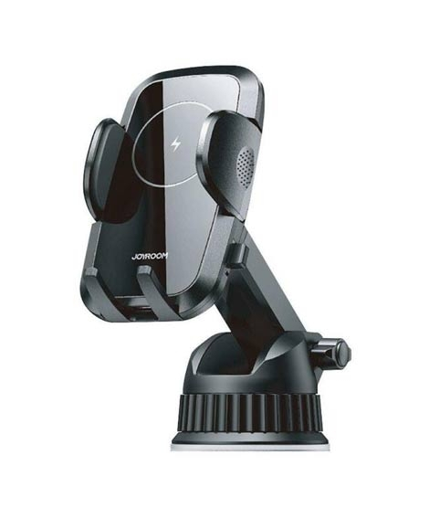 iShopping - Joyroom 15W Fast Wireless Car Charger Phone Stand Mount Black (JR-ZS241)
