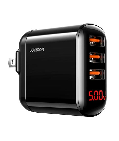 iShopping - Joyroom 3 USB Ports Wall Charger 3.4A (HKL-USB59)
