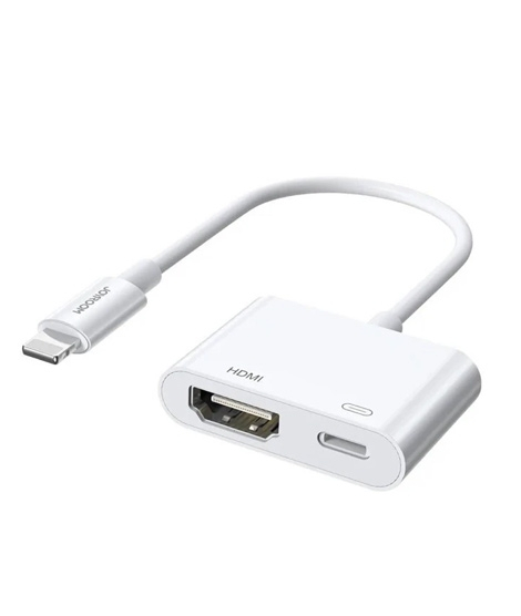 iShopping - Joyroom Lightning To HDMI Converter Adapter White (S-H141)