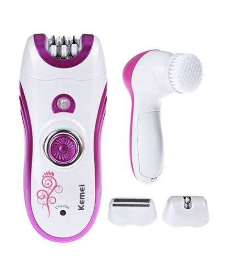 iShopping - Kemei 6 In 1 Multifunctional Rechargeable Epilator (KM-3066)
