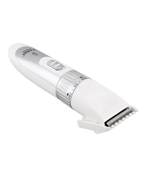 iShopping - Kemei Professional Clipper & Trimmer Silver/White (KM-9020)