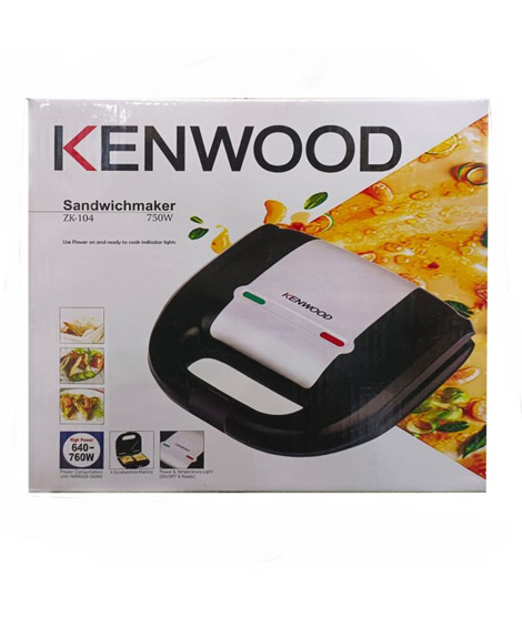 iShopping - Kenwood Plus Sandwich Maker Black (ZK-104)