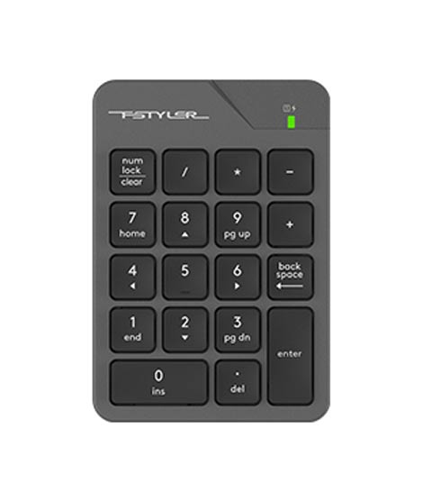 iShopping - A4tech Fstyler 2.4G Wireless Numeric Keypad (FGK21C)-Grey