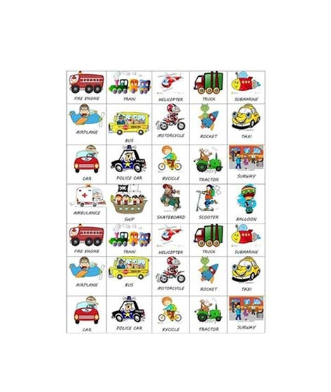 iShopping - Kharedloustad A4 Size Learning Wall Sticker (0139)