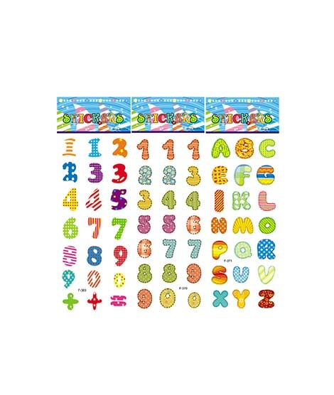 iShopping - Kharedloustad A4 Size Learning Wall Sticker (0141)