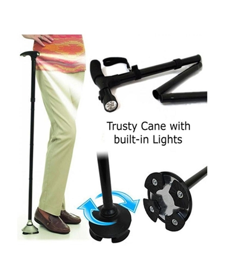 iShopping - Kharedloustad Trusty Cane LED Folding Walking Stick