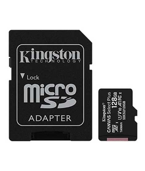 iShopping - Kingston Canvas Select Plus 128GB Micro SD Card (SDCS2/128GB)