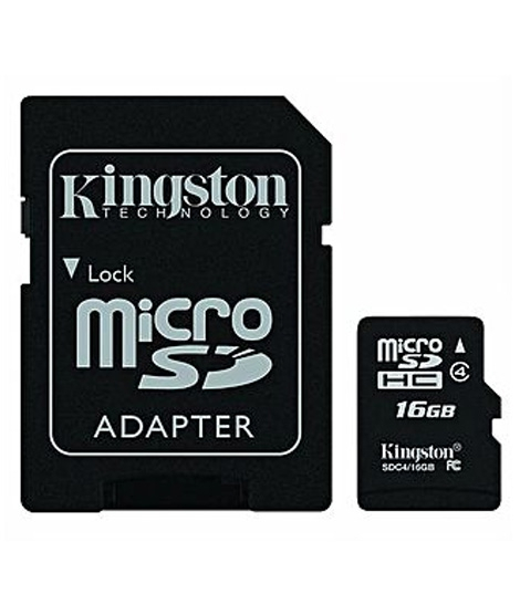 iShopping - Kingston 16GB Class 4 MicroSDHC Memory Card