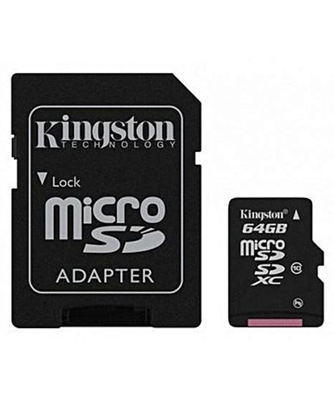 iShopping - Kingston 64GB UHS-1 Class 10 MicroSDXC Memory Card