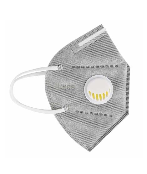 iShopping - Badar Store KN-95 Daily Protective 4 Layers Mask With Filter Grey (10 Pcs)