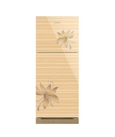 iShopping - Kenwood Freezer-On-Top Refrigerator 11 Cu.Ft Golden (KRF-23357-GD)