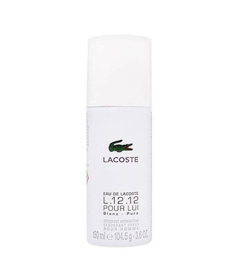 iShopping - Lacoste Eau De Lacoste L.12.12 Blanc Pure Deodorant Spray 150ml