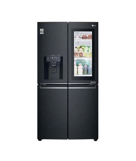 iShopping - LG Inverter Slim French Door Refrigerator 15 Cu Ft Matte Black (GR-X29FTQKL)