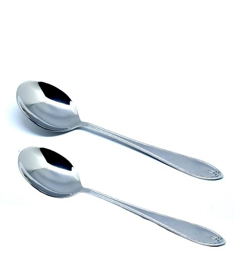 iShopping - Cambridge Stainless Steel Curry Spoon Pack Of 2 (CS0621)