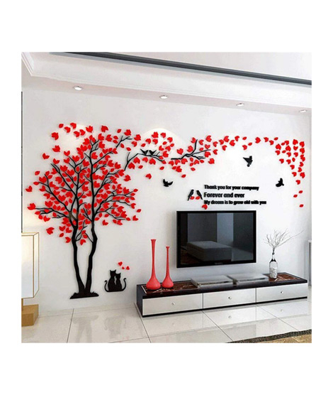 iShopping - LookNBuy Forever And Ever Tree Acrylic Wall Art (0077)