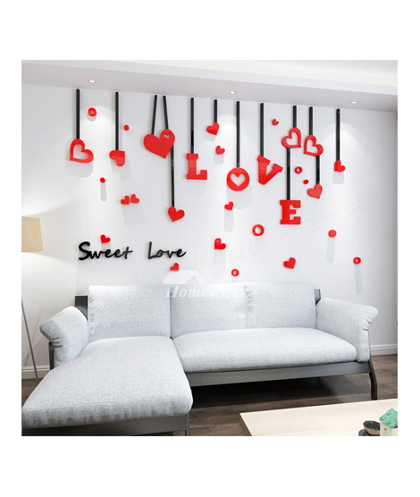 iShopping - LookNBuy Love With Heart Wall Art (0035)