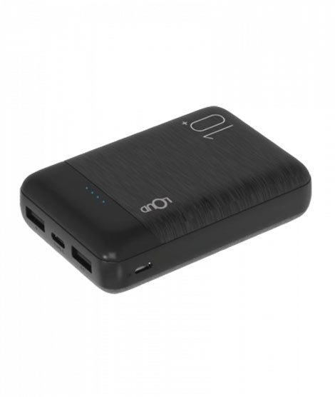 iShopping - Loud Tesla-X 10000mAh Power Bank Black (PB210)
