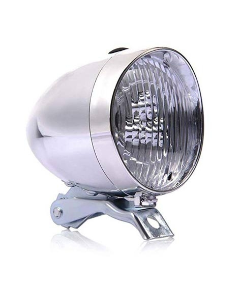 iShopping - M-Mart 3 LED Waterproof Bicycle Head Light Silver