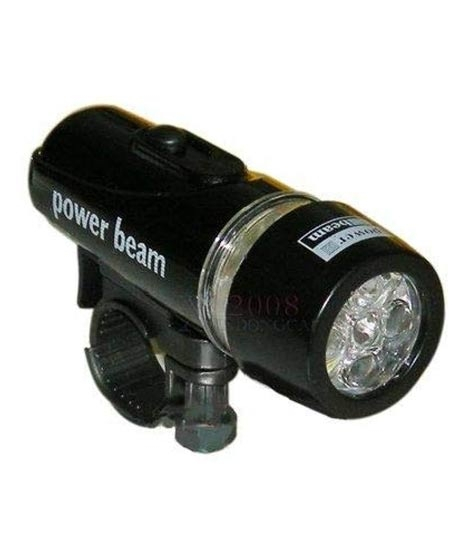 iShopping - M-Mart Bicycle 5 LED Torch Flash Light - Black
