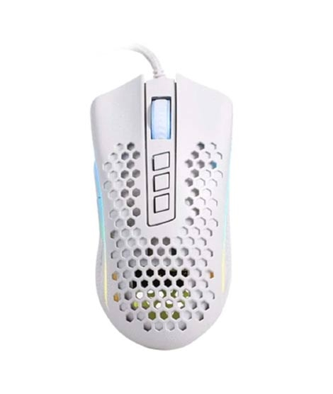 iShopping - Redragon Storm Lunar RGB Gaming Mouse White (M808)