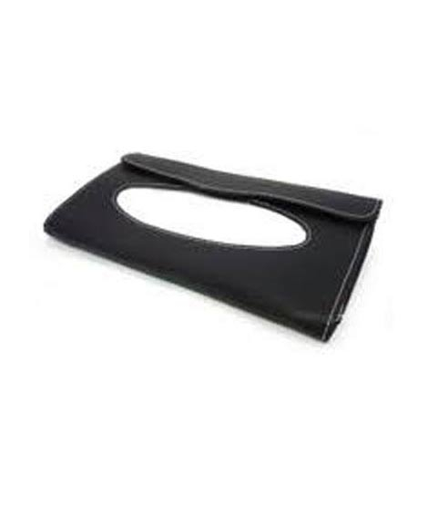 iShopping - M.Mart Car PU Leather Tissue Box - Black