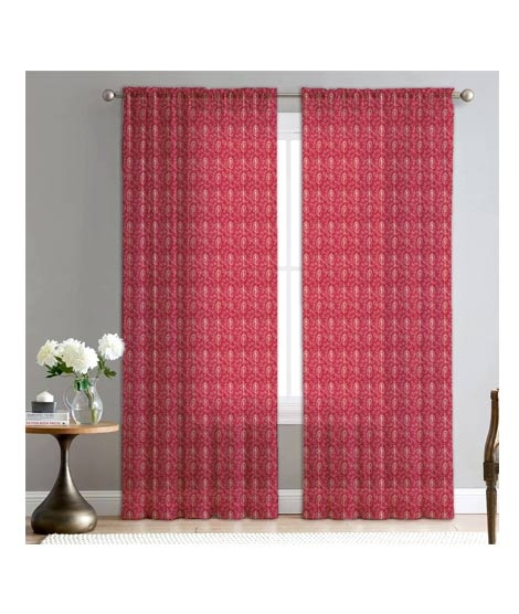 iShopping - Maguari Banarsi Net Curtain Pink (0079)