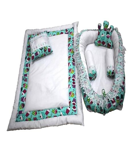 iShopping - Maguari Crown Pattern Baby Bed Set 6 Pcs (0606)