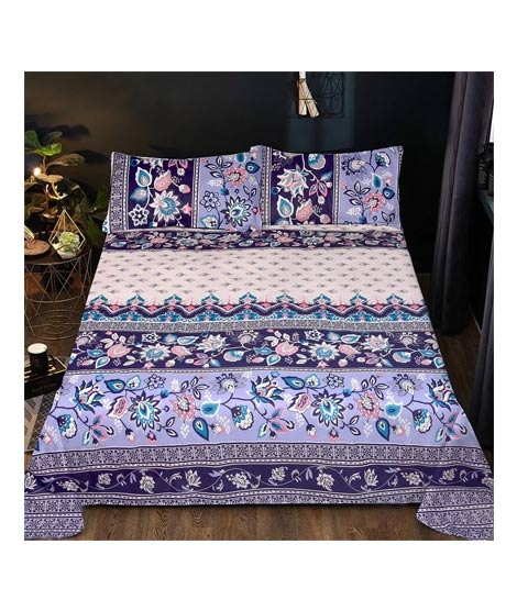 iShopping - Maguari Flowers Design Double Bed (0358)