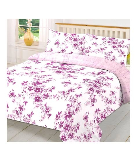 iShopping - Maguari Flowers Design Double Bed (0364)
