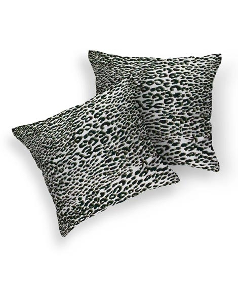 iShopping - Maguari Jersey Cheeta Print Printed Cushion Cover