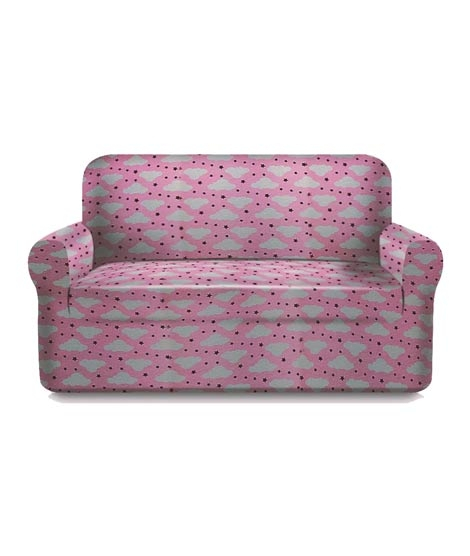 iShopping - Maguari Printed Stretch Elastic 5 Seater Sofa Cover (0130)