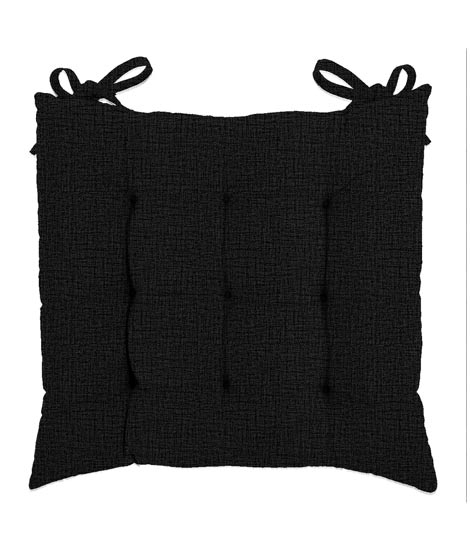 iShopping - Maguari Supreme Quality Chair Cushion Pad Black