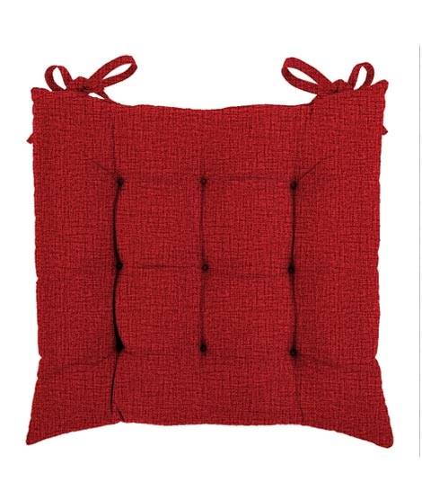 iShopping - Maguari Supreme Quality Chair Cushion Pad Red