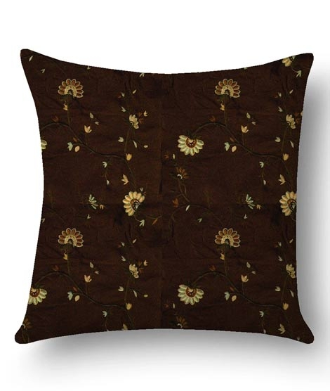 iShopping - Maguari Taffeta Cushion Dark Brown (0153)