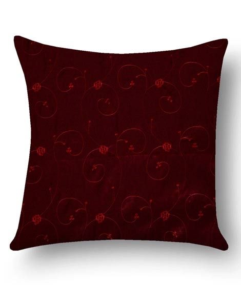 iShopping - Maguari Taffeta Cushion Maroon