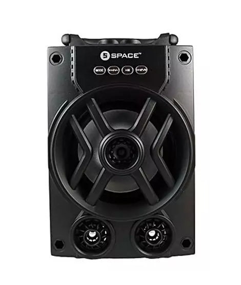 iShopping - Space Rock Portable Wireless Speaker Black