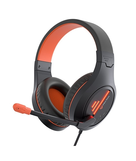 iShopping - Meetion Backlit Gaming Headset With Mic Black/Orange (HP021)