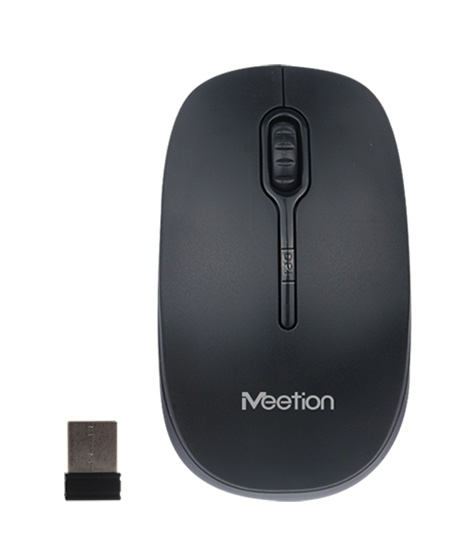 iShopping - Meetion Optical USB Wireless Mouse Black (R547)