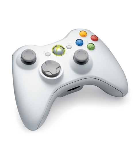 iShopping - Microsoft Xbox 360 Wireless Controller For Windows White