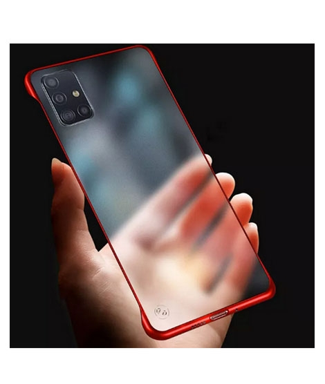 iShopping - MISC Luxury Frameless Red Case For Galaxy A51