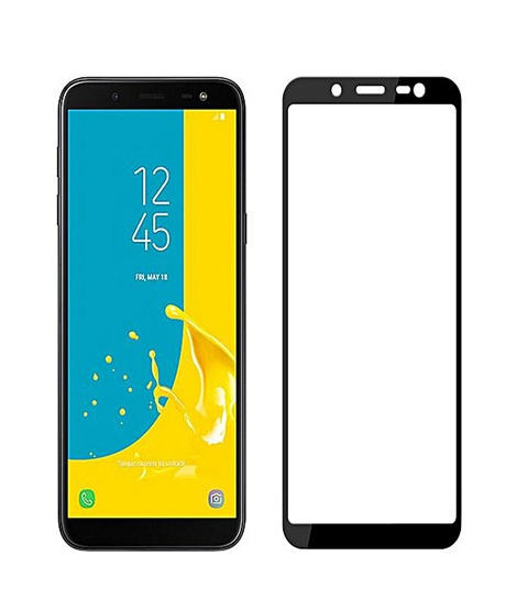 iShopping - MISC 3D Glass Screen Protector For Galaxy J6 - Black