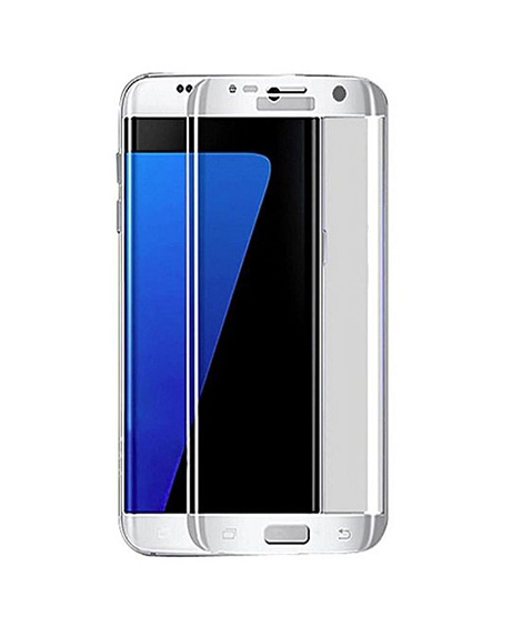 iShopping - MISC 3D Glass Screen Protector For Galaxy S6 Edge Silver