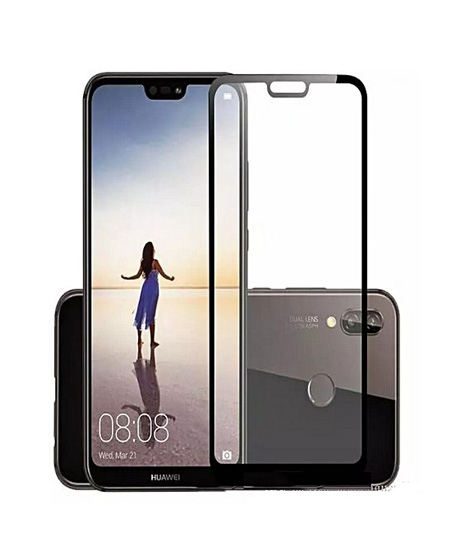iShopping - MISC 3D Glass Screen Protector For Huawei P20 Lite - Black