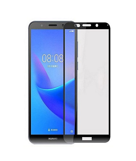 iShopping - MISC 3D Glass Screen Protector For Huawei Y5 Prime 2018 - Black