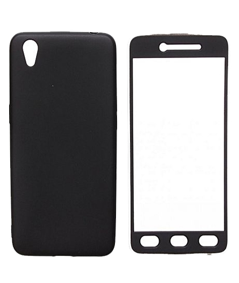 iShopping - MISC Soft 360 Degree Full Protection Case For Oppo A57 Black