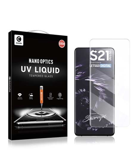 iShopping - Mocolo UV Glass Protector With UV Light For Galaxy S21