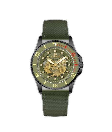 iShopping - Timezone Monarch Elite Watch For Men (TZ-1311)-Green