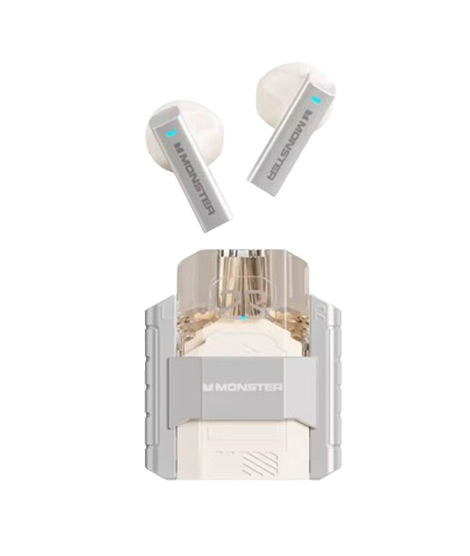 iShopping - Monster Airmars True Wireless Gaming Earbuds (XKT-23)-Silver